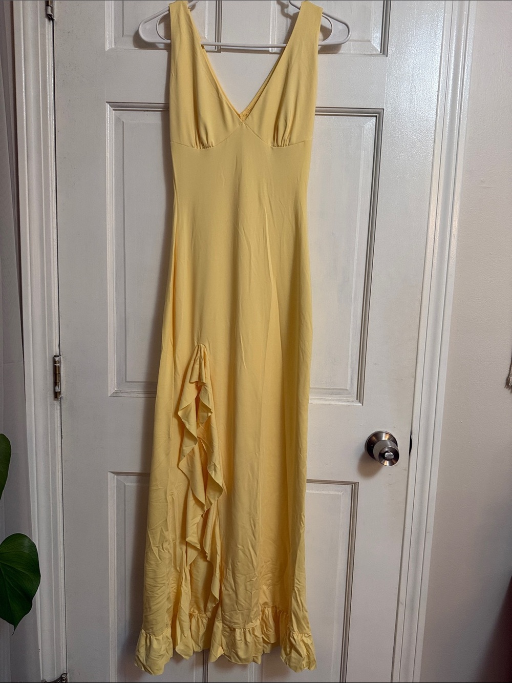 Long Yellow Dress Size Small